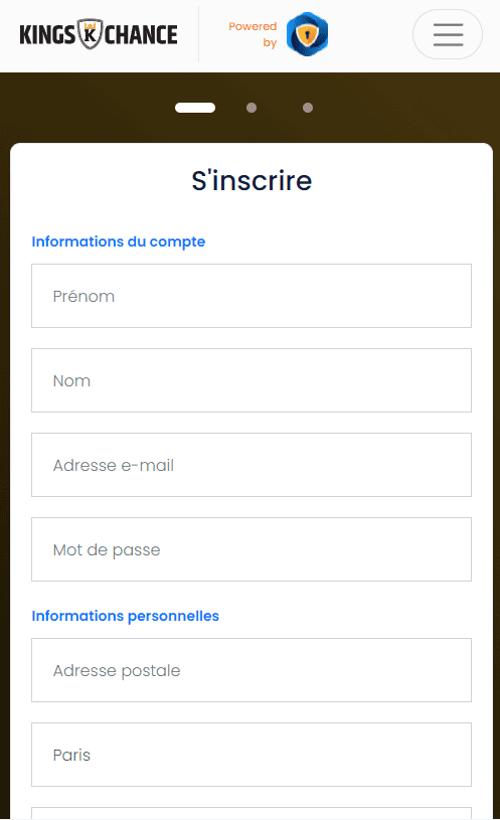 créer un compte